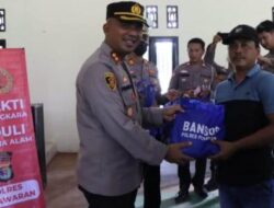 Kapolres Pesawaran Kasih Bantuan Sembako