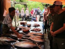 PJ Bupati Lambar Sidak Pasar