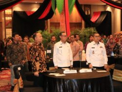 Sekdaprov Lampung Hadiri Rapat Koordinasi Pemberantasan Korupsi