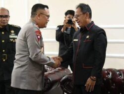 Mingrum Gumay Hadiri Pisah Sambut Kapolda Lampung