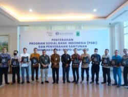 BI dan BMPD Lampung Gelar Penyerahan Program PSBI dan Santunan Sembako
