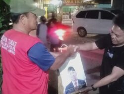 Rahmad Mirzani Djausal Kasih Bantuan ke Linmas Kota Bandar Lampung