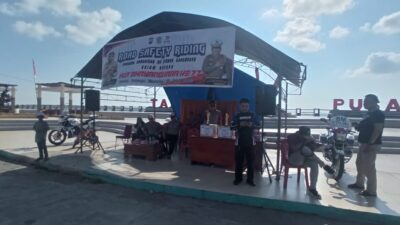 Sambut HUT Bhayangkara ke-77, Satlantas Polres Selayar Gelar Road Safety Reading