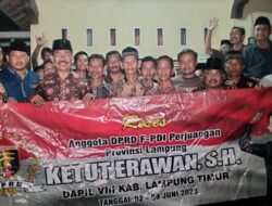 Ketut Erawan Reses di Labuhan Ratu