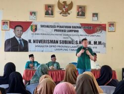 Noverisman Sosialisasikan Perda 1 Tahun 2016 Tentang Rembuk Desa