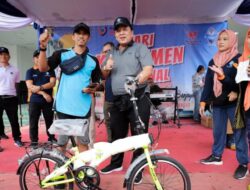 Hakornas, Gubernur Lampung Ikut Senam Bersama