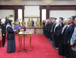 Wagub Lampung Lantik 53 Pekabat Fungsional Pemprov Lampung