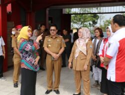Riana Tinjau Persiapan Jumbara PMR