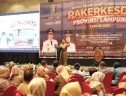 Raker Kesehatan Gubernur Lampung Ajak Jajaran Kesehatan Tingkatkan Sinergitas