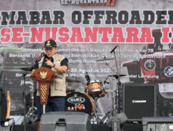 Arinal Lepas Mabar Offroader se Nusantara