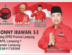 Bismillah, Donny Irawan Nyaleg DPRD Provinsi Lampung Dapil Bandarlampung