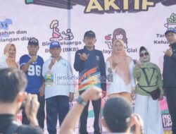 Dihadiri Utusan Pemprov Lampung, Pemkab Pesibar Gelar GERMAS Senam Bersama Masyarakat