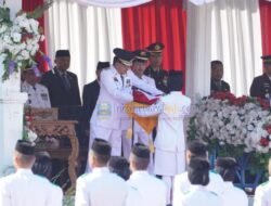 Peringati HUT RI ke-78, Pemkab Pesisir Barat Gelar Upacara