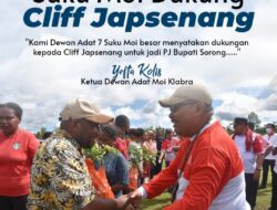 Pendukung Bikin Tagar #CliffJapsenangUntukSorong Di Twitter