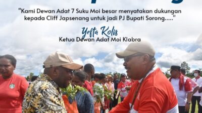 Pendukung Bikin Tagar #CliffJapsenangUntukSorong Di Twitter