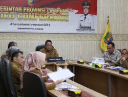 Gubernur Lampung Pimpin Rakor terkait RTRW