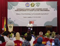 Arinal Buka Seminar Ilmiah Kongres XXVII Perhimpunan Fitopatologi Indonesia