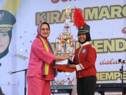 Disaksikan Gubernur Lampung, Riana Tutup Pawai Mobil Hias. Ini Deretan Pemenangnya!