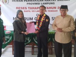 Ketua DPRD Lampung Serap Aspirasi di MA Ma’arif Lamteng