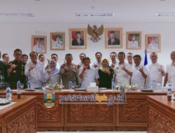 Pemkab – KPU Pesisir Barat Gelar Rakor terkait Kirab Pemilu 2024