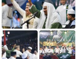 Peringati HUT Pesawaran ke-16, Dendi Gelar Sholawatan Bareng Habib Umar