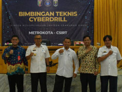 Diskominfo Metro Gelar Bimtek Cyber Drill