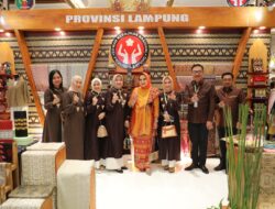 Stand Dekranasda Lampung Sabet Juara 1 Pameran Kriya Nusa 2023