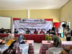 Ketua DPRD Lampung Gelar Sosper di Bangun Rejo