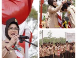 Indira Minta Pramuka Pesawaran Tingkatkan Kompetensi