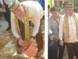 Dendi lakukan Peletakan Batu Pertama Pembangunan Masjid Nurul Iman