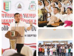 Buka Temu Orang Muda Katolik, Bupati Pesawaran Ingatkan untuk Tidak Terlibat Pergaulan Bebas