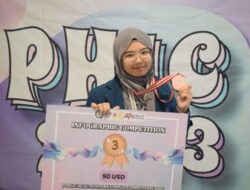 Keisha Azzahra Tetadrian Juara Tiga Lomba Infografis Internasional