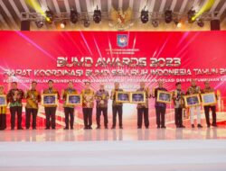 Kemendagri Berikan Pemghargaan  BUMD Awards dan Rakor BUMD Seluruh Indonesia Tahun 2023