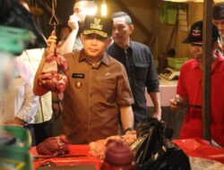 Blusukan ke Pasar, Pj Gubernur Sumsel Agus Fatoni Minta Bupati/Walikota Gelar Pasar Murah