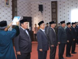 Ferly Yuledi jadi Plt Sekda Tulang Bawang