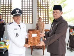 Firsada Lantik Sahmin Jadi Pj Kepalo Tiyuh Gunung Terang