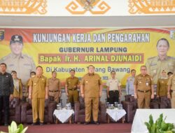 Pj Bupati Tuba Dapat Pengarahan Gubernur Lampung di Menggala