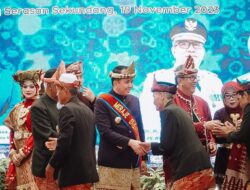 Pj Gubernur dan Pj Ketua PKK Sumsel Dapat Gelar Adat di Muara Enim