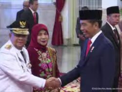 Gantikan Syamsuar, Presiden Joko Widodo Lantik Edy Nasution sebagai Gubernur Riau