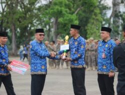 Pemkab Tulang Bawang Gelar Upacara Peringatan HUT Kopri Ke-52