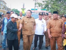 Gubernur Lampung Tinjau Perbaikan Sejumlah Ruas Jalan di Tulang Bawang