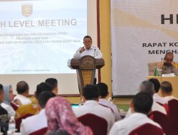 Jelang Nataru, Pemprov Lampung Gelar Rapat Koordinasi