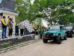 Wakil Walikota Metro Lepas Peserta Metro Bumi Sai Wawai Adventure Off-Road 2023