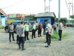 Polres Tulang Bawang Barat Berikan Pengaman Kampanye Caleg