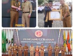 Mantap! Pemkab Pesawaran Dapat 2 Penghargaan Sekaligus