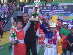 SDN 028 Kubang Jaya Sabet Juara Umum Kampar Marching Open Championship