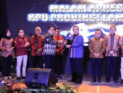 Gubernur Lampung Arinal Djunaidi Buka Malam Apresiasi KPU Provinsi Lampung 2023