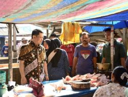 Pantau Bahan Pokok Jelang Tahun Baru M. Firsada : Ketersediaan Bahan Pokok Pangan di Tubaba Cukup