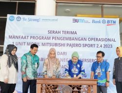 Unila dapat CSR 1 unit Mobil Pajero Sport