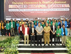 Didampingi Gubernur Lampung, Menko Perekonomian Buka Kongres Hima Ilmu Politik Indonesia